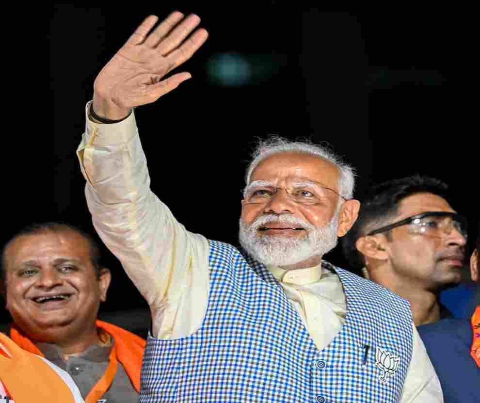 Narendra Modi Declares Third Consecutive Election Win