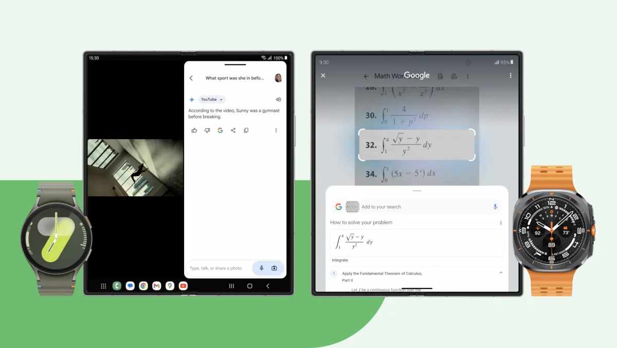 Google Introduces New Gemini Features And WearOS 5 To Samsung Galaxy Z Fold 6 And Flip 6 Series