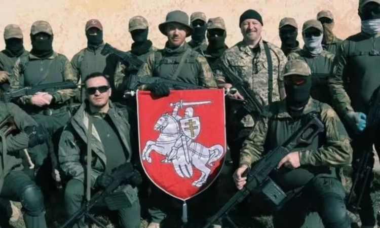 Former bodyguard Viachaslau Hranouski is now battling against Russian forces in Ukraine to free Belarus