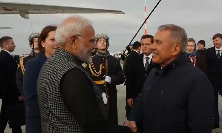 Indian PM Modi Arrives in Kazan for Key BRICS Summit Talks