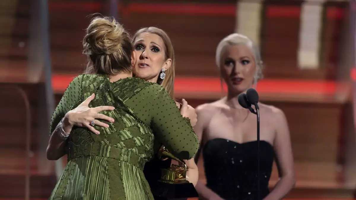 Adele Shares Emotional Moment With Celine Dion In Vegas